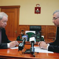 Губернатор Виктор Басаргин обсудил с Игорем Сапко вопросы социально-экономического развития Перми