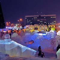В Перми заработал самый большой в России ледовый городок